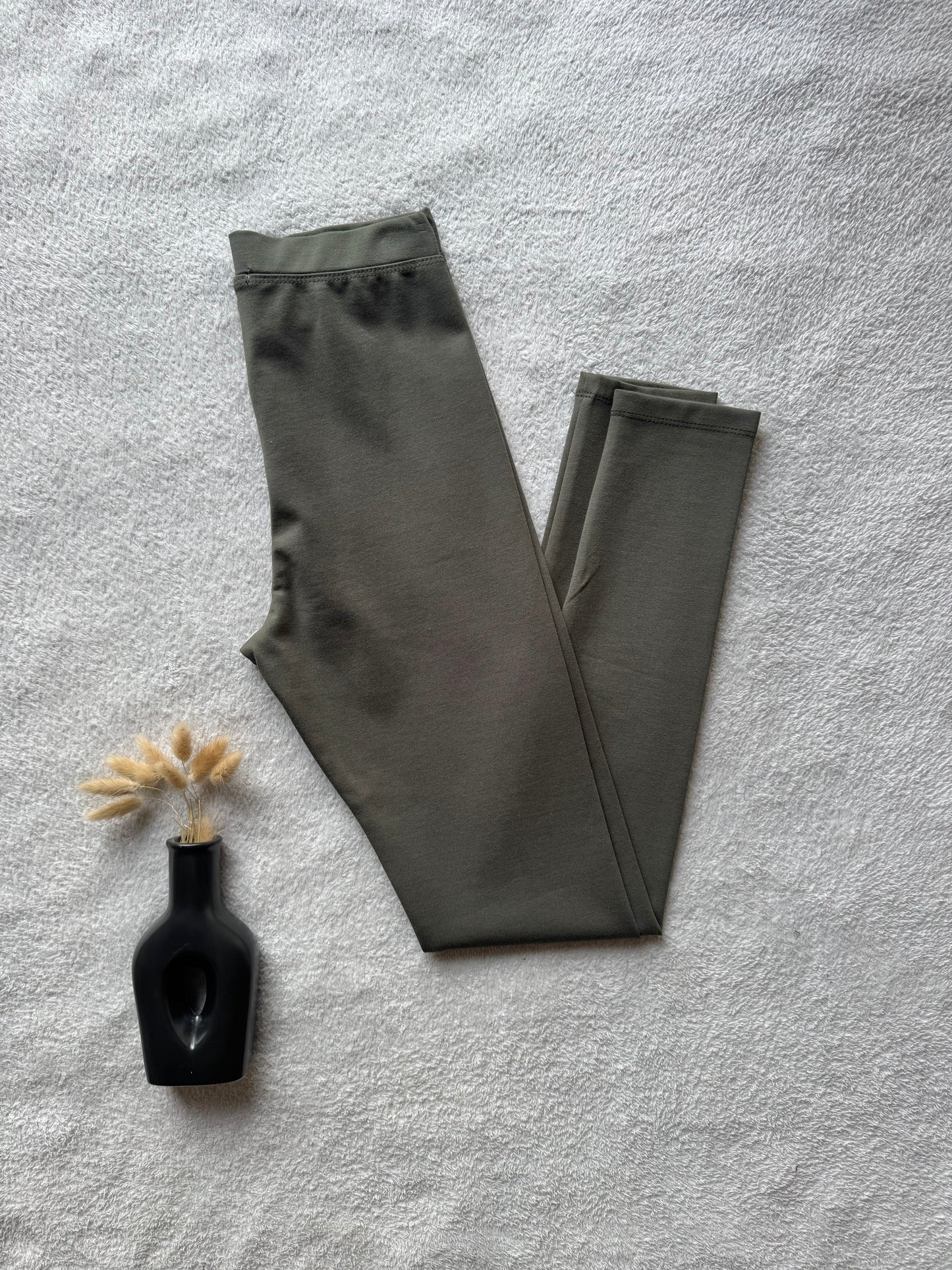 Leggings épais kaki 34 & 36