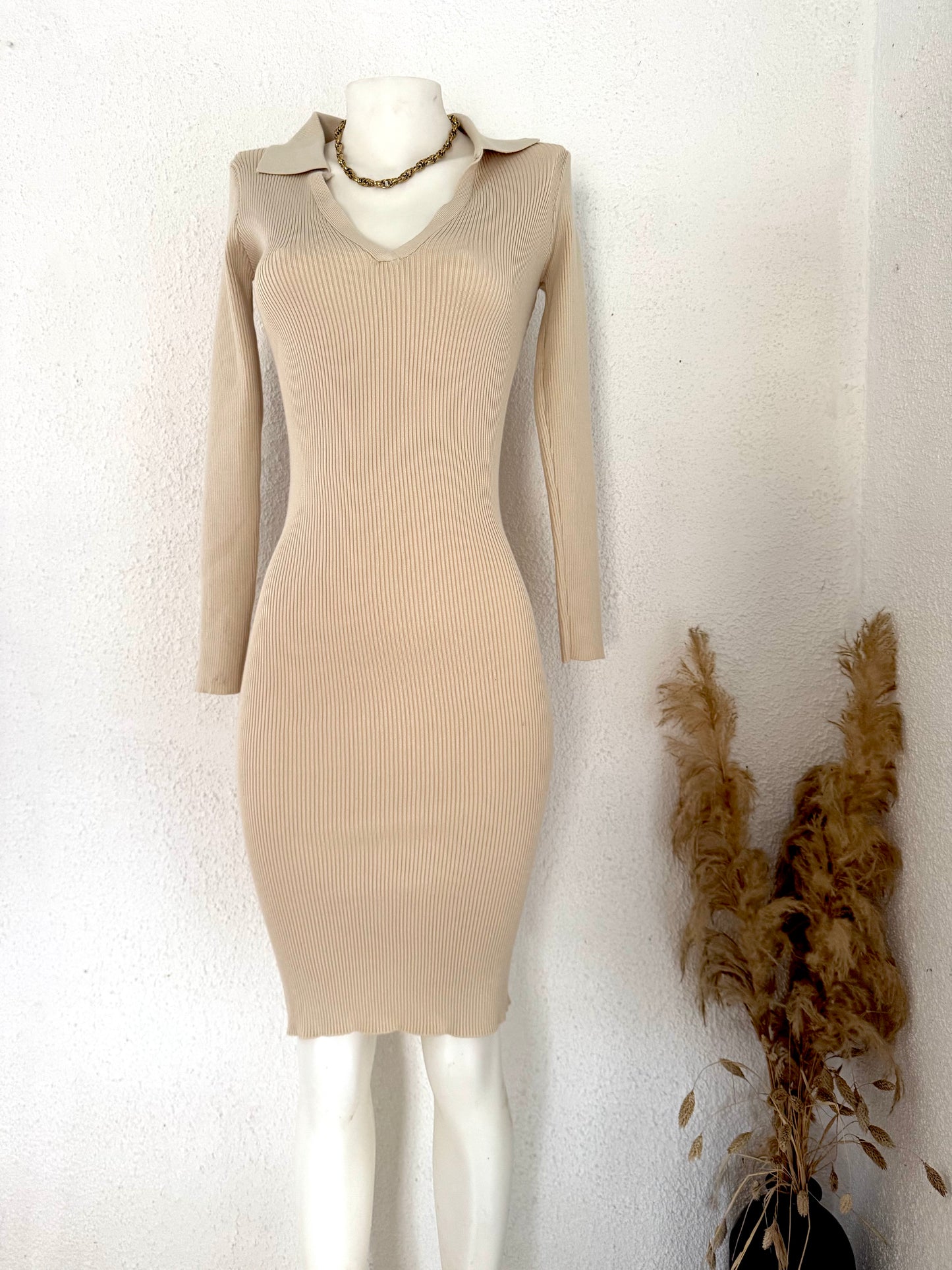 Robe pull col V M/L