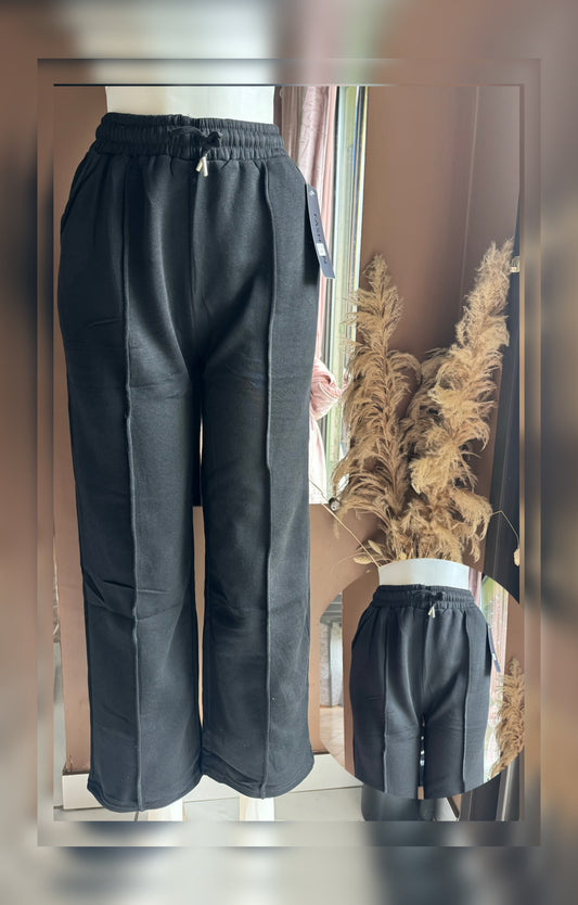 Pantalon jogging                     Coupe droite