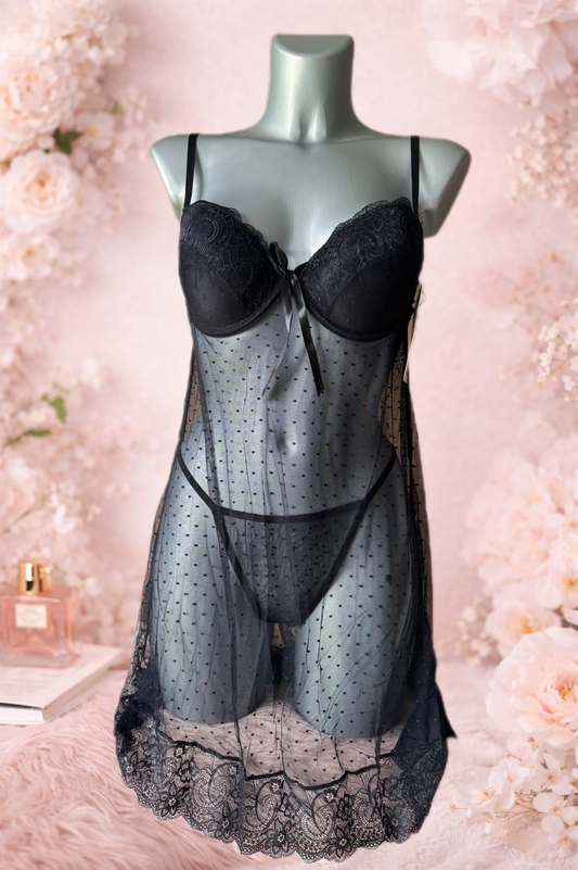 Nuisette sexy Noir