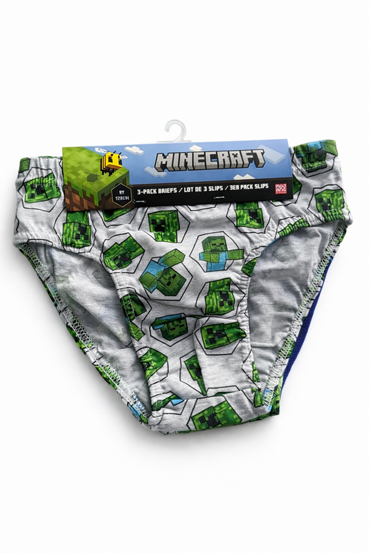 Culotte Minecraft Lot de 3