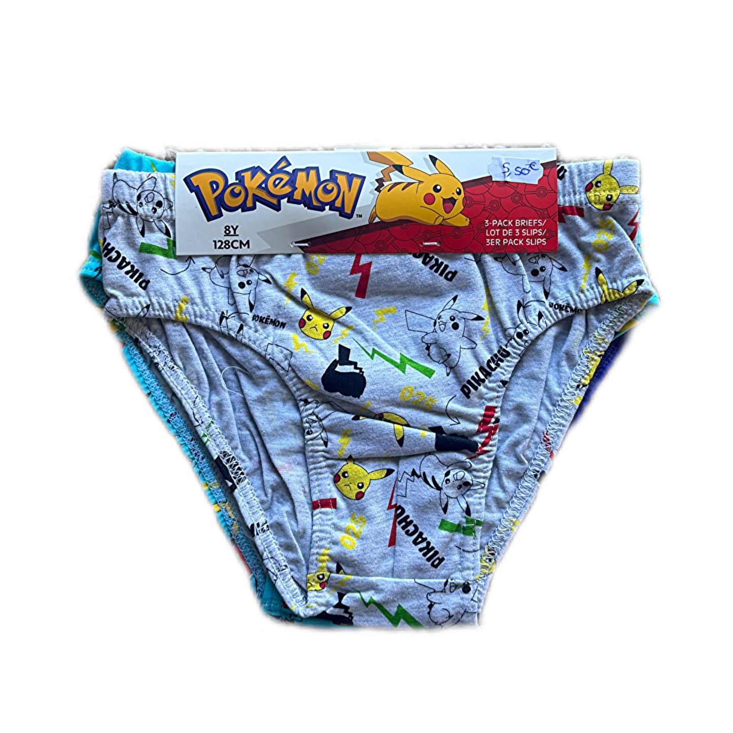 Culotte Pokémon Lot de 3