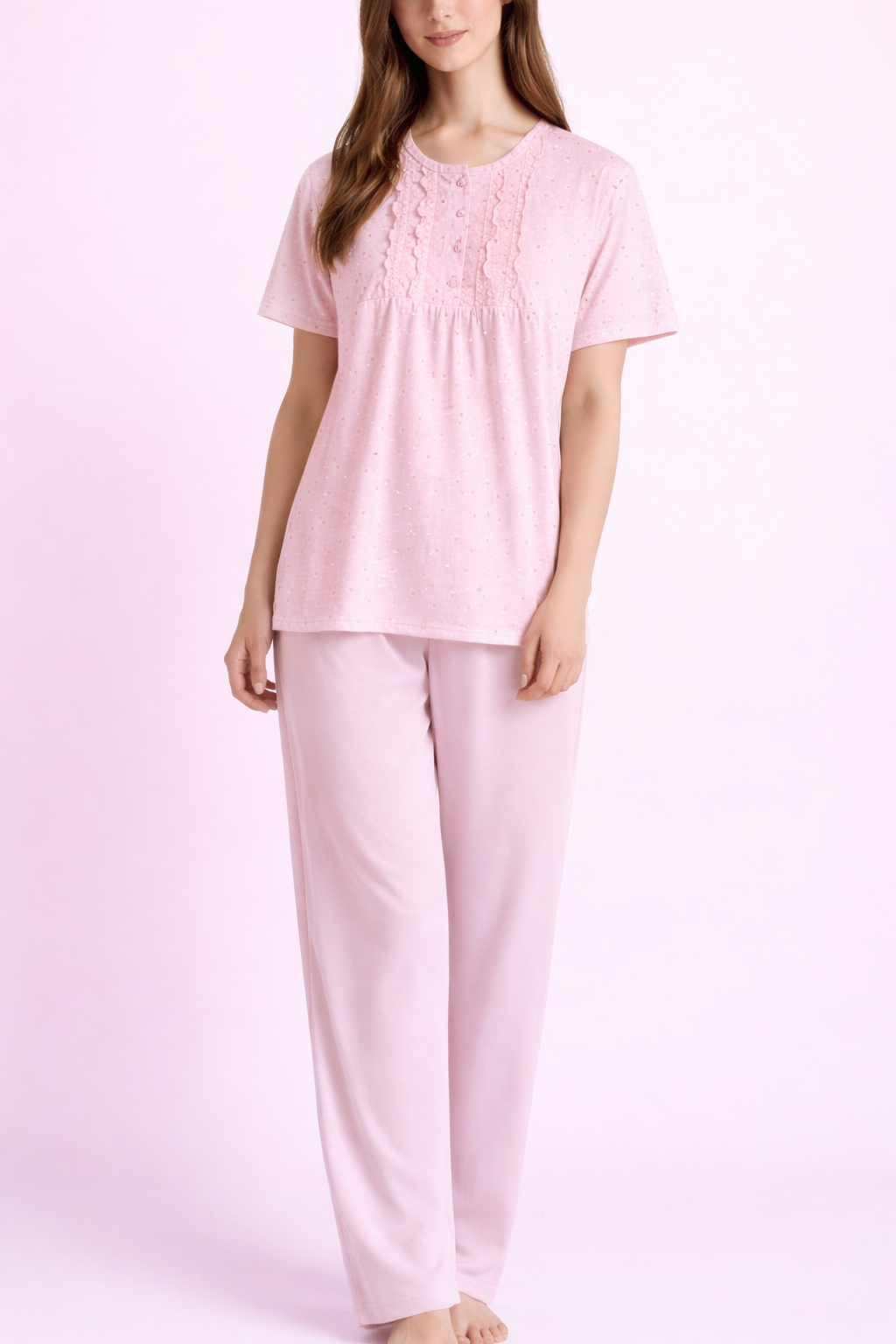 Ensemble Solène rose